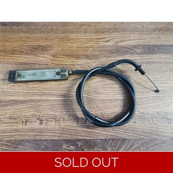 1983-84 Yamaha XVZ12 Throttle Cable 2 and Connector 26H-26312-00-00 36Y-26261-00-00